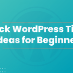 Quick WordPress Tips and Ideas for Beginners