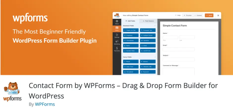 WPForms WordPress Plugin