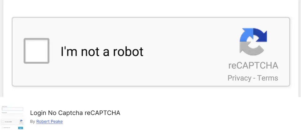 Login No Captcha reCAPTCHA
