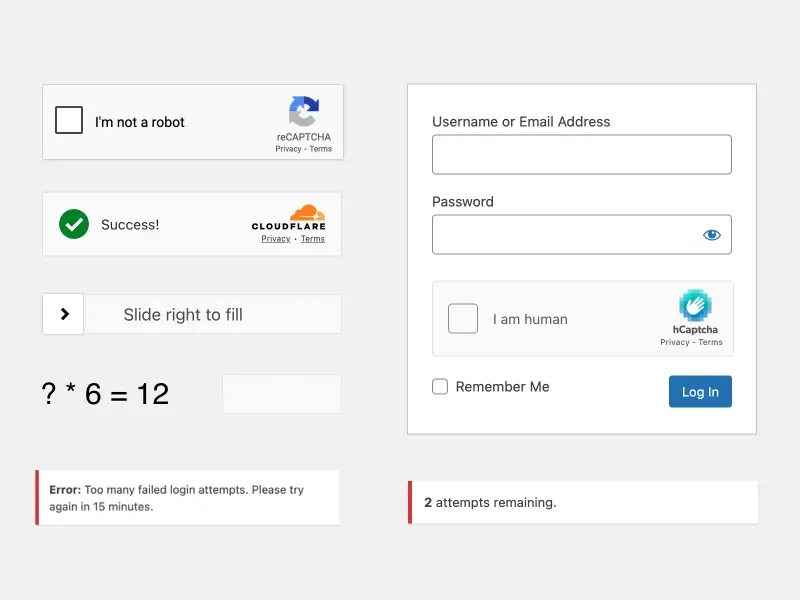 Advanced Captcha For WooCommerce